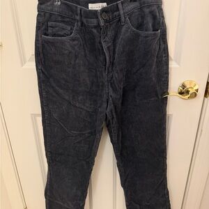 LOFT Women's Corduroy Pants - Slate Blue